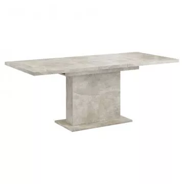 Jdeln stl, beton, 160-200x90 cm, BOBA