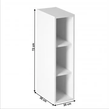 Horn skka se dvma policemi W200, bl, PROVANCE