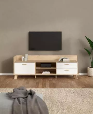 TV stolek Iker 717 jackson hickory/bl