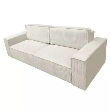 Rozkldac pohovka, smetanov, HARPERA BIG SOFA