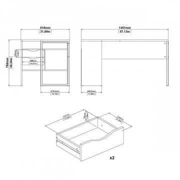 Psac stl Felix 118 bl/beton