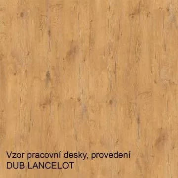 Vzor pracovn desky, proveden Dub lancelot