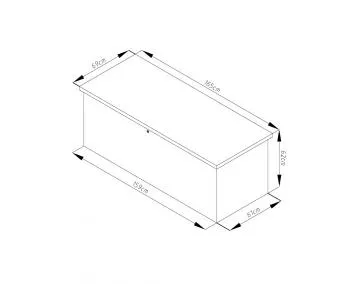 MAX C lon box 582 l - tmav ed