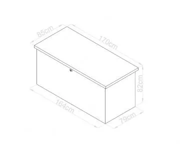 MAX F lon box 1 072 l - tmav ed