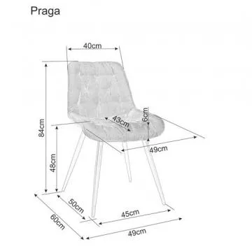 Jdeln idle Prego - rozmry