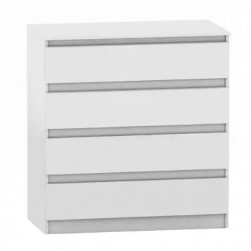 šuplíková komoda Hany new 004 - bílá